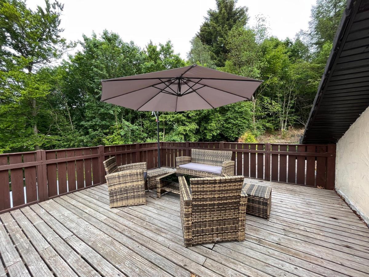 Ferienwohnung Lappano - Losheim Am See Bachem エクステリア 写真